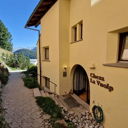 Apartament Chesa Bellaval, Haus La Vuolp 2 1 2 Zimmerwohnung Silvaplana